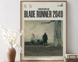 Blade Runner 2049 Movie Tv Show Poster, Minimalist Modern Framed Sci-Fi Posters, Vintage Retro Wall Art Home Decor Print Set Poster Gift