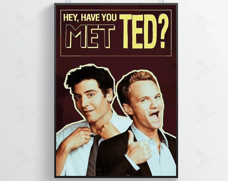 How I Met Your Mother Poster Tv Series Poster Series Poster Home Decor Wall Decor Famous Wall Art Vintage Poster