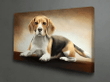 Beagle Print On Canvas