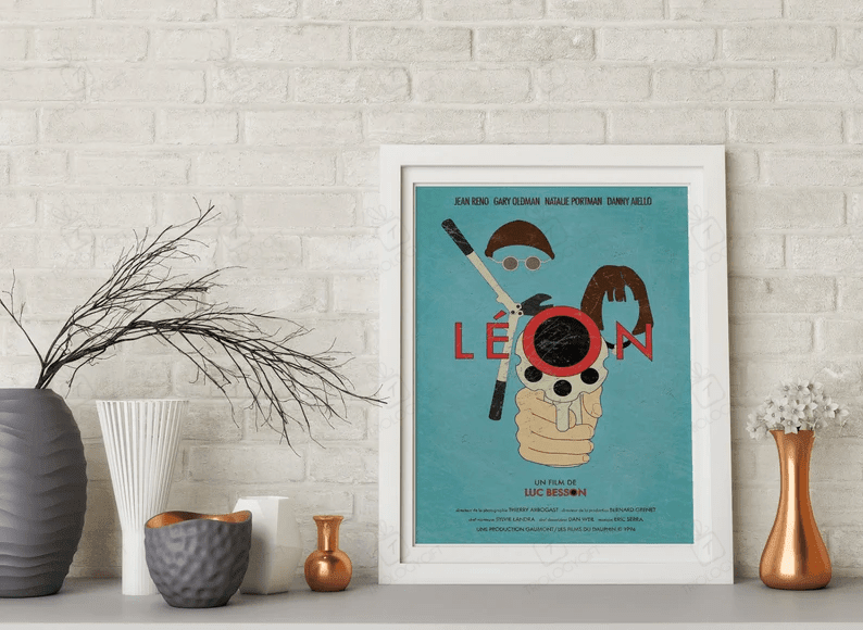 Leon Poster Vintage Poster Home Decor Wall Decor Famous Wall Art Retro Poster Vogue Poster