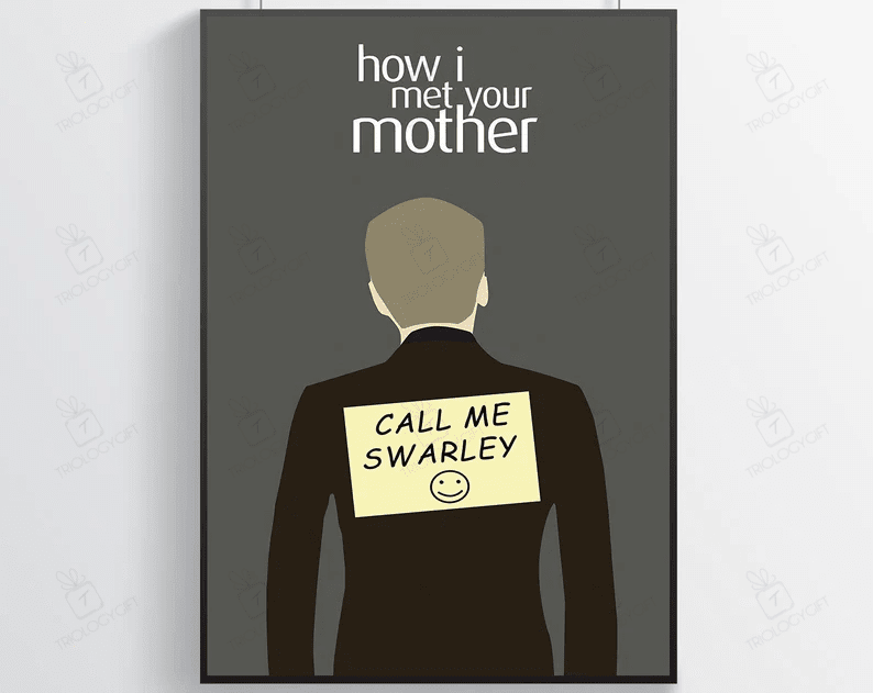 How I Met Your Mother Poster Tv Series Poster Series Poster Home Decor Wall Decor Famous Wall Art Vintage Poster