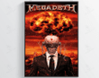Megadeth Poster Music Poster Music Lovers Home Decor Wall Decor Famous Wall Art Vintage Poster