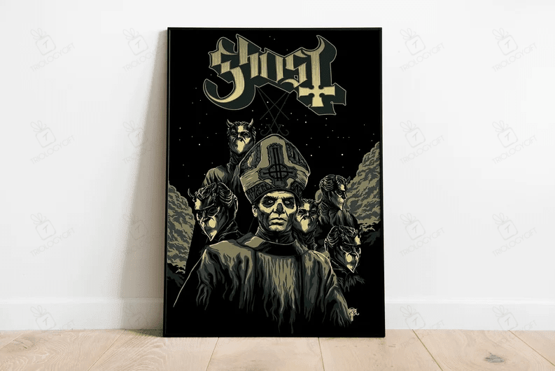 Ghost Poster Album Posters Music Poster Music Lovers Home Decor Wall Decor Vintage Poster