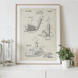 Sand Wedge Golf Club Patent Drawing Print Digital Download, Vintage Patent Drawings Prints Store, Patents Wall Art Printable Poster Designs
