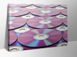 Old Cd'S Dvd'S Print For Your Youtube Office, Battle Station, Game Room Or Youtube Office - High Quality Canvas Print