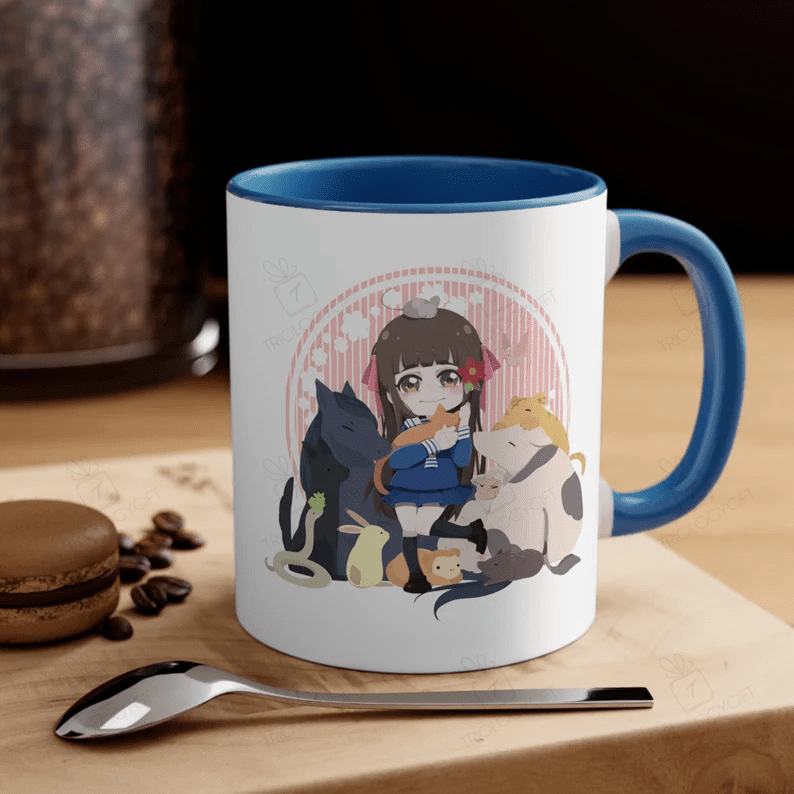 Fruits Basket Mug, Anime Mug, Tohru, Fruits Basket,Anime Merch,Anime Gifts,Kawaii Mug,Anime Coffee Cup,Fruits Basket Anime,Chibi,Aesthetic