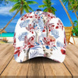 Llama Lovers Hawaiian Summer Hats, Llama Aloha 3D Hawaiian Baseball Cap for Women & Men