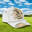 Custom With Name Baseball Cap For Golfer, I Like Golf And Guitar 3D Cap Hat, Golf Hat Mens