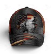 Wolf American USA Flag Crack Metal Baseball Cap All Over Print Classic Baseball Hat Unisex Sports One Size Adjustable Cap Fit Most Malalan