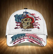Personalized Skull Cowboy Texas Hat for Man, Husband - Custom Name Texas 3D Cap