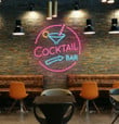 Cocktails Led Sign, Cocktails Neon Sign, Wall Decor, Neon Sign, Custom Neon Sign, Bar Led Sign, Best Gifts, Pub Led Signs, Cocktails Signs