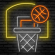 Basketball hoop Led Sign, Basketball Neon Sign, Wall Decor, Neon Sign, Custom Neon Sign, Home Decor, Best Gifts, Basketball Led Lights