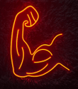 Muscle Neon Sign, Muscle Led Sign, Gym Led Sign, Custom Neon Sign, Muscle Neon, Home Decor, Sport Neon Sign, Gym neon light
