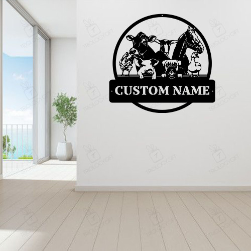 Personalized Metal Sign - Custom Yard Sign With Name Custom Name