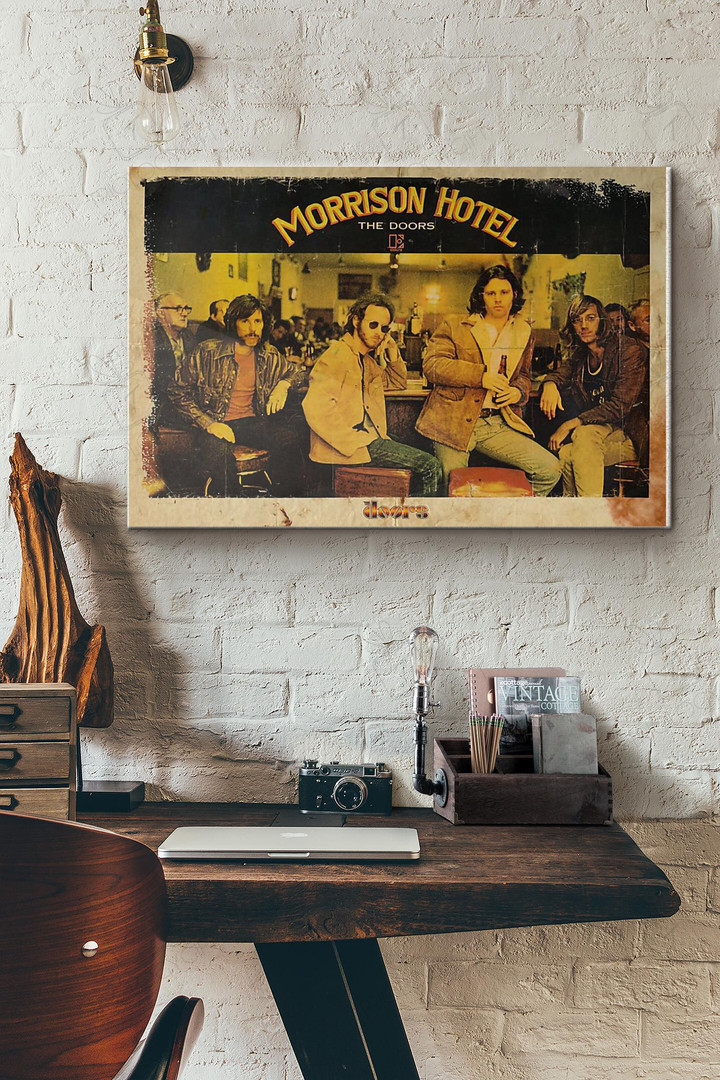 Vintage Morrison Hotel The Doors Canvas Painting Ideas, Canvas Hanging Prints, Gift Idea Framed Prints, Canvas Paintings Wrapped Canvas 8x10