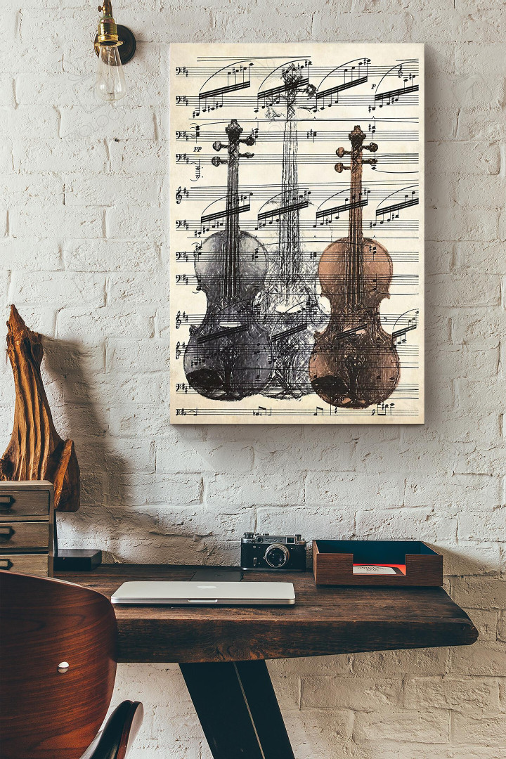 Violin Sheet Music Canvas Painting Ideas, Canvas Hanging Prints, Gift Idea Framed Prints, Canvas Paintings Wrapped Canvas 8x10