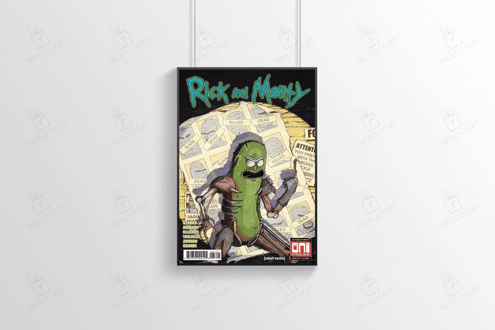 Rick And Morty Poster Movie Poster Series Poster Home Decor Wall Decor Famous Wall Art Vintage Poster