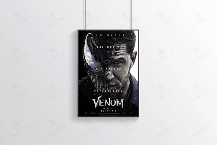 Venom Poster Marvel Poster Movie Poster Series Poster Home Decor Wall Decor Famous Wall Art Vintage Poster