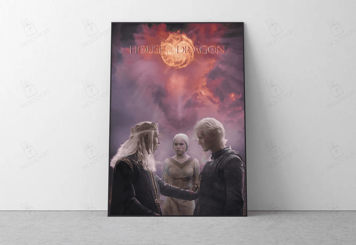 Game Of Thrones Poster Game Of Thrones Wall Art Dragon Poster Game Of Thrones Game Of Thrones Art Game Of Thrones Decor 13