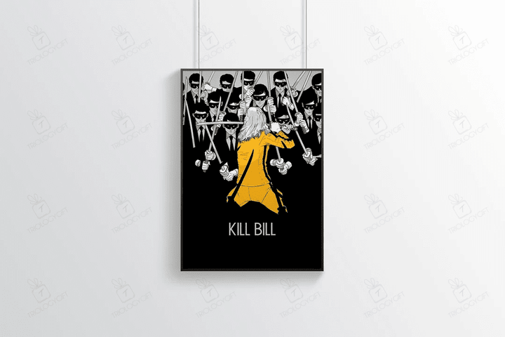 Kill Bill Poster Movie Poster Series Poster Home Decor Wall Decor Famous Wall Art Vintage Poster