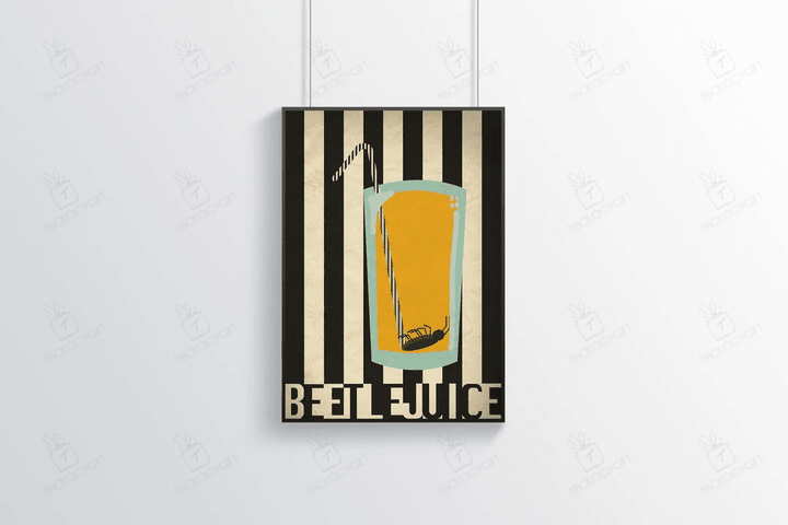 Beetlejuice Poster Movie Poster Vampire Posters Home Decor Wall Decor Famous Wall Art Vintage Poster