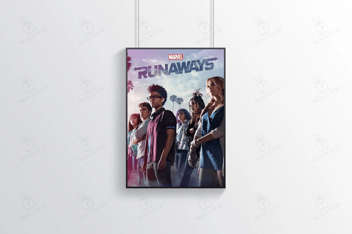 Marvel'S Runaways Marvel Poster Movie Poster Series Poster Home Decor Wall Decor Famous Wall Art Vintage Poster