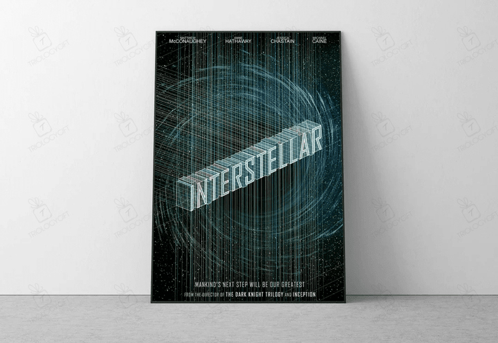 Interstellar Poster Interstellar By Christopher Nolan Wall Art Interstellar Home Decor Art Matthew Mcconaughey Anne Hathaway Poster 10