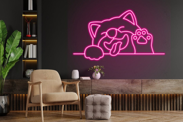 Shiba Led Sign, Shiba Dog Neon Sign, Wall Decor, Shiba Dog Art Sign, Home Decor, Best Gifts, Dog Led Signs