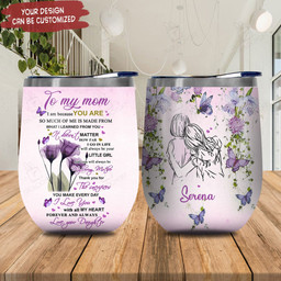 Personalized To My Mom Butterfly Kd2 Hal0603009z Stainless Steel Tumbler