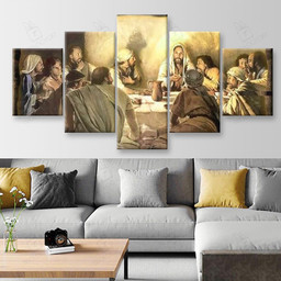 Last Supper 01 Multi Panel Wall Art Mutil Panel Canvas 5PIECE(Mixed 12)