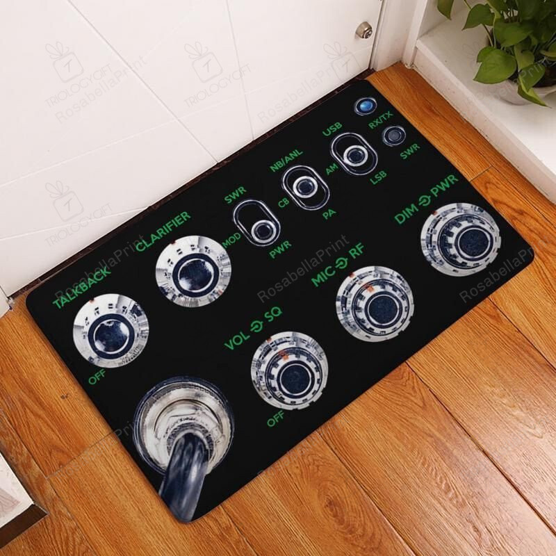 Truckdriver Floor Mat Trucker Truck Driver 01127 Indoor Outdoor Floormat Doormats