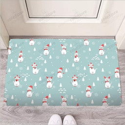 Christmas Cat Print Funny Outdoor Indoor Wellcome Funny Outdoor Indoor Wellcome Doormat  - Doormat Home Decor