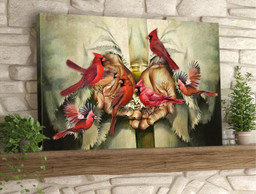 Cardinal In Gods Hands Easter And Wall Decor Visual Art Poster 24x16in