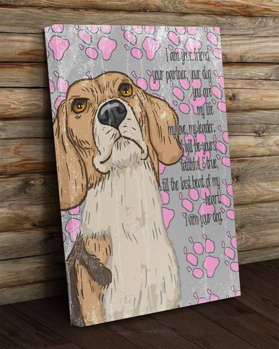 Beagle Paw Birthday Gift Christmas Family To My Friend Son Father Mother Wife Husband Dad Gifts Mothers Days Mom Idea For Decor Home Poster 12x18in
