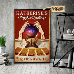 Personalized Bespoke Custom Meaningful Gift Tarot The Cards Never Lie  24x36in Poster