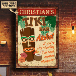 Personalized Bespoke Custom Meaningful Gift Tiki Bar If Youre Still Standing  16x24in Poster