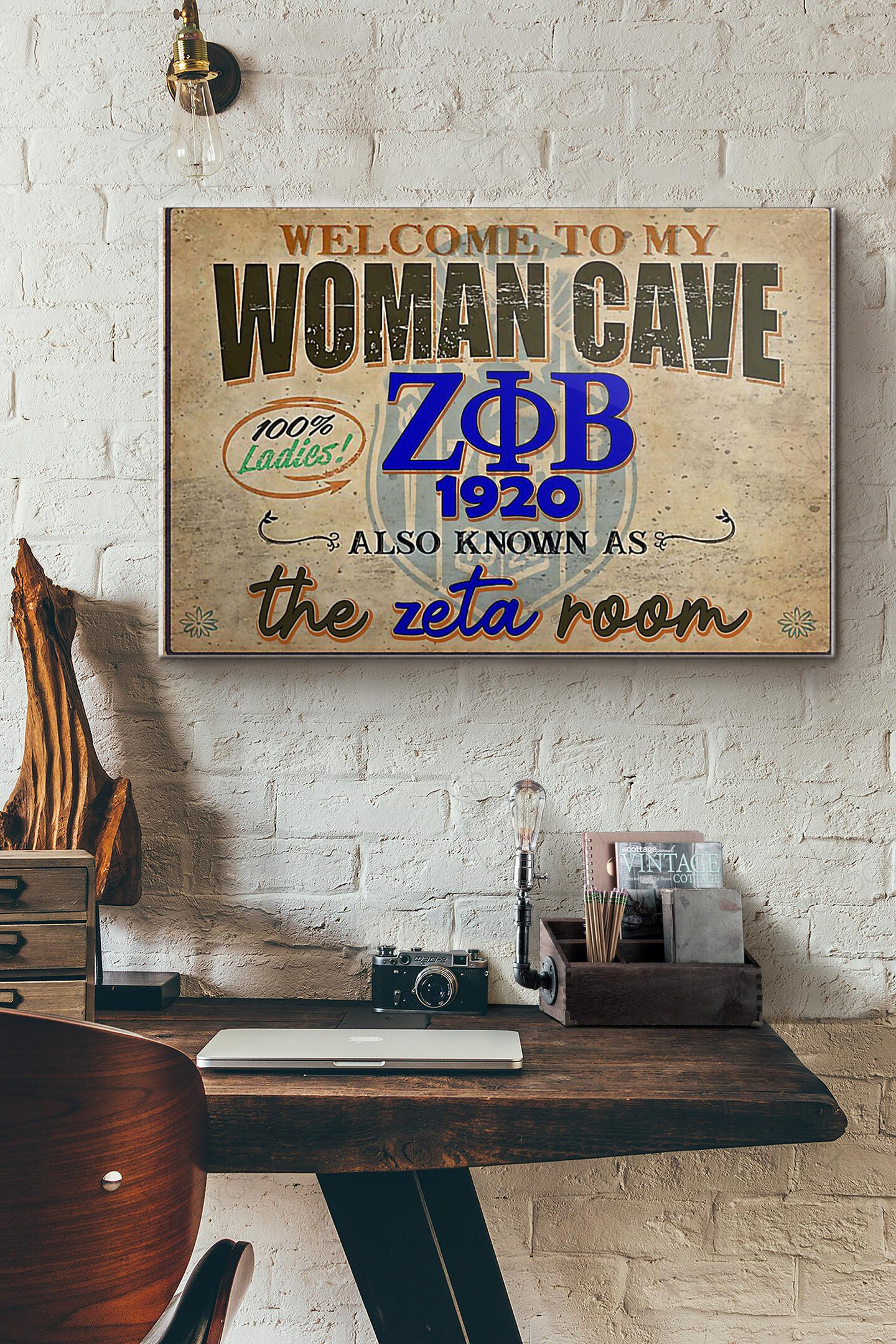 Welcome To My Woman Cave Zetphi Bet1920 Canvas Painting Ideas, Canvas Hanging Prints, Gift Idea Framed Prints, Canvas Paintings Wrapped Canvas 8x10