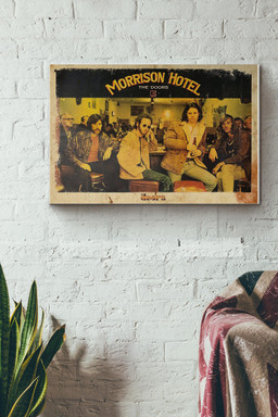 Vintage Morrison Hotel The Doors Canvas Painting Ideas, Canvas Hanging Prints, Gift Idea Framed Prints, Canvas Paintings Wrapped Canvas 12x16