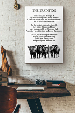 The Tradition Cow Poem Canvas Painting Ideas, Canvas Hanging Prints, Gift Idea Framed Prints, Canvas Paintings Wrapped Canvas 8x10