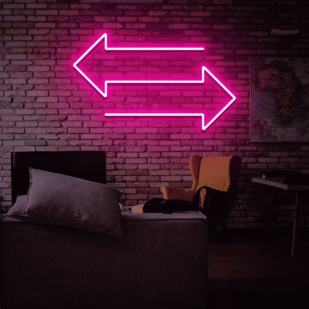 Led Wayfinding Signs Wayfinding V8 Neon Sign, LED Neon Sign - TrilogyGift