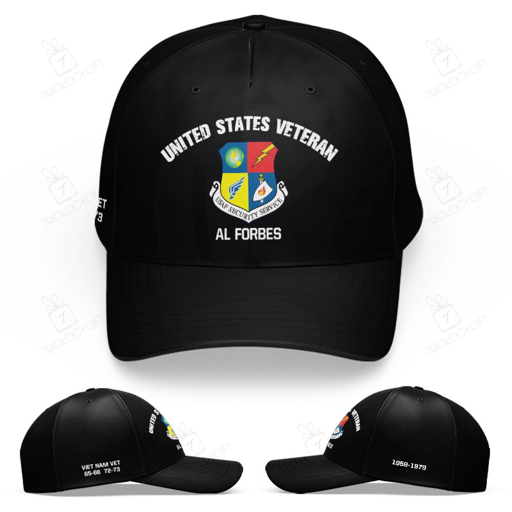 Service Hat Air Force Security Service Hat All Over Printed - TrilogyGift