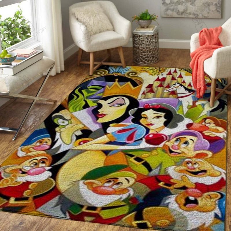 Wdw Decor Rugs Blancanieves Disney 1 Area Rugs For Living Room Rectangle Rug Bedroom ...