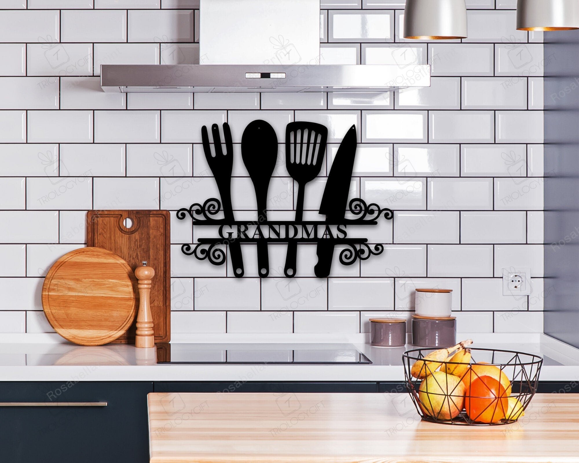 Custom Kitchen Sign, Personalized Kitchen Sign For Home, Custom Kitchen ...