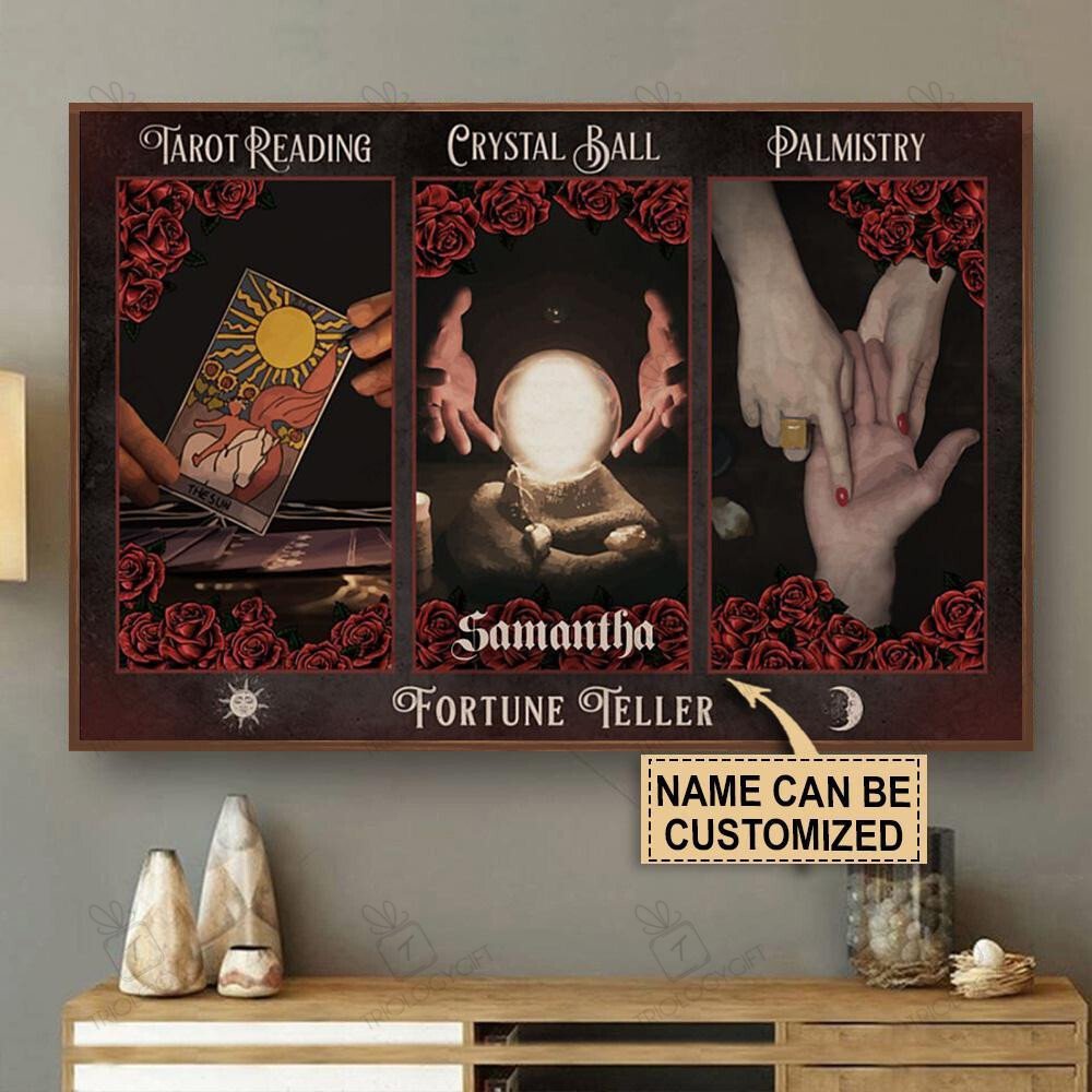 Aeticon Gifts Personalized Tarot Crystal Ball Palmistry Fortune Teller ...