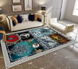 Raven Viking Rectangle Rug Home Decor for Bedroom Living Room