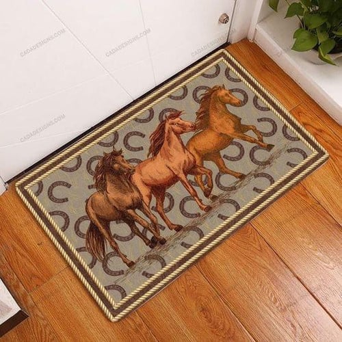 Amazing Horse Easy Clean Welcome DoorMat - A Great Gift for Home Decor