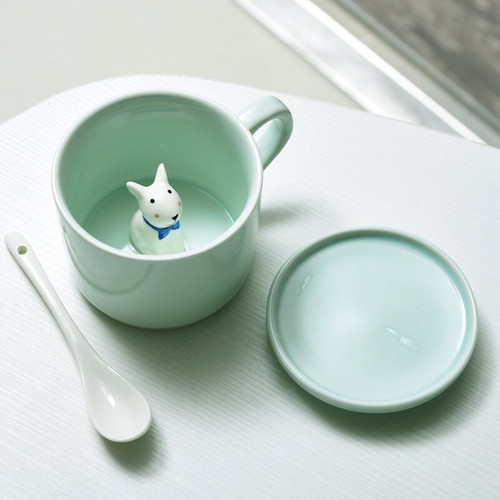 3D Hand-painted Animal Cup Ceramic