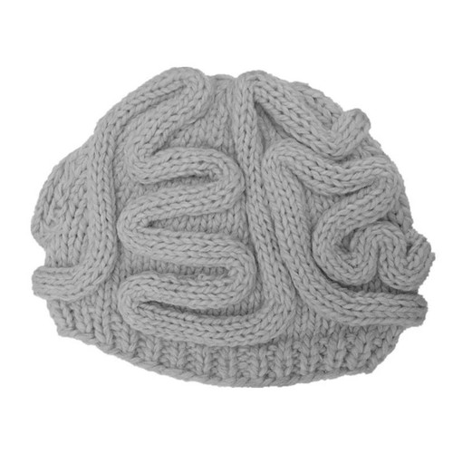 Brain Shaped Hat Hand Knitted **High Quality * + Free Shipping