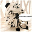 Panda Cosplay Hoodie Blanket