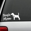 Beagle Mom Decal Sticker